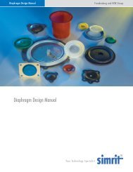 Diaphragm Design Manual - Simrit