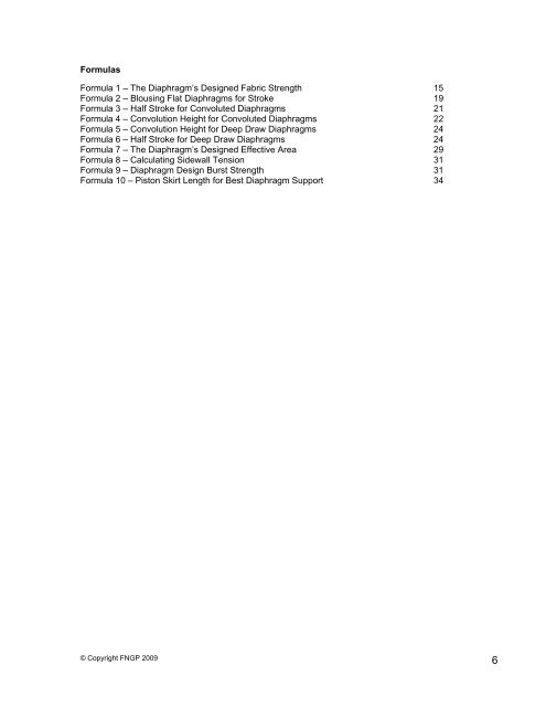 Diaphragm Design Manual - Simrit