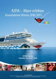 AIDA â Meer erleben - AIDA Cruises