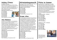 Yoga - Volkshochschule  Husum