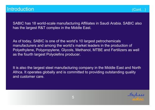 SABIC Wastewater Conservation & Reuse - Saudi Arabian Water ...