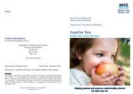 Food for Tots booklet - NHS Western Isles