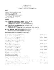 ASME Resume - Lawrence Technological University