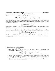 Integration theorems