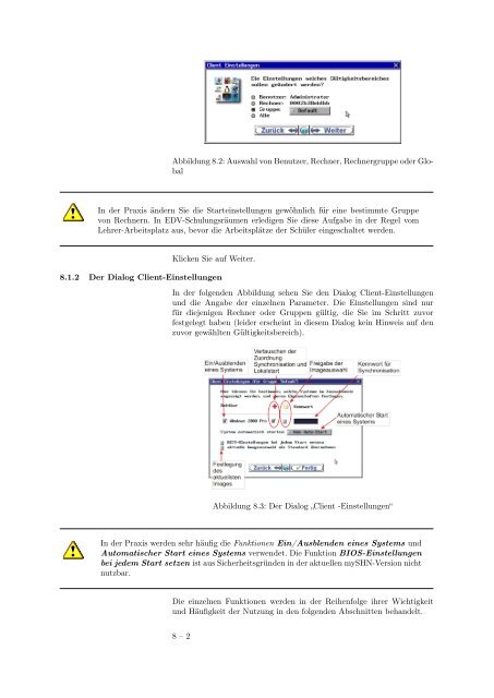 Administratorenhandbuch - SBE network solutions GmbH