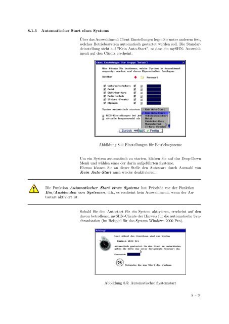 Administratorenhandbuch - SBE network solutions GmbH