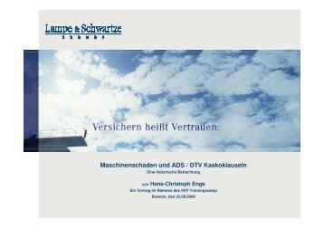 Das âIlseâ - Urteil - VHT