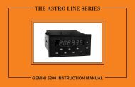GEMINI 52 Manual 1379KB - Red Lion Controls