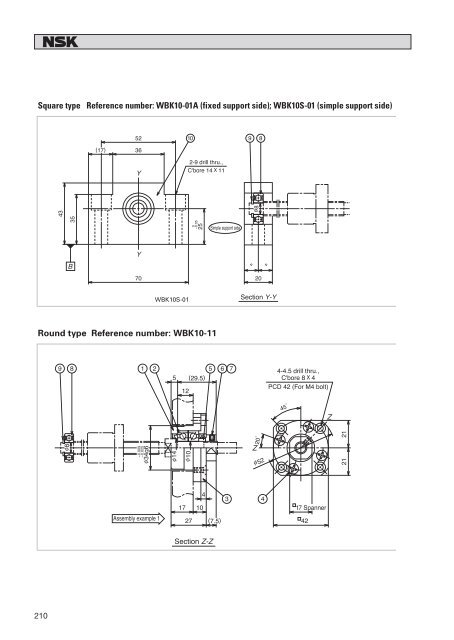 Compact ball nut heralding in the