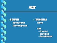 Myotogenous Pain