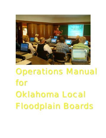 Operations Manual for Oklahoma Local Floodplain Boards - Water ...