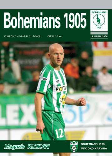 ÄÃ­slo 12/2008 B1905 - KarvinÃ¡ - Bohemians 1905
