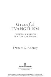 Graceful EvanGElism - Baker Publishing Group