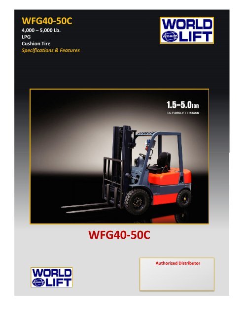 WFG40-50C - Worldwide Forklifts