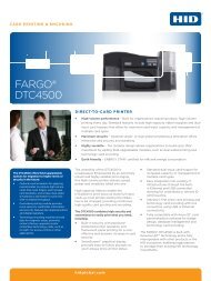 Fargo DTC4500 Brochure - 49500 | ID Wholesaler