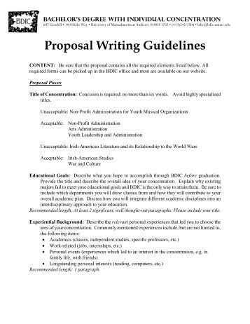 Phd dissertation proposal guidelines