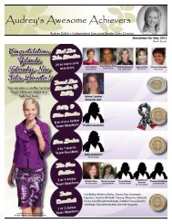 Audrey's Awesome Achievers April 2013 Newsletter! - Audrey Doller