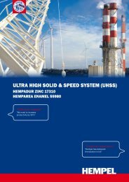 ultra HigH Solid & Speed SyStem (uHSS) - Hempel