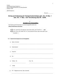 Antrag auf Zulassung als Transportunternehmer ... - Kreis Paderborn