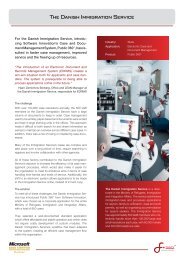 The Danish Immigration Service - Software Innovation