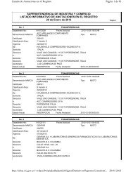 Ver/Imprimir Listado Informativo de Anotaciones en el Registro