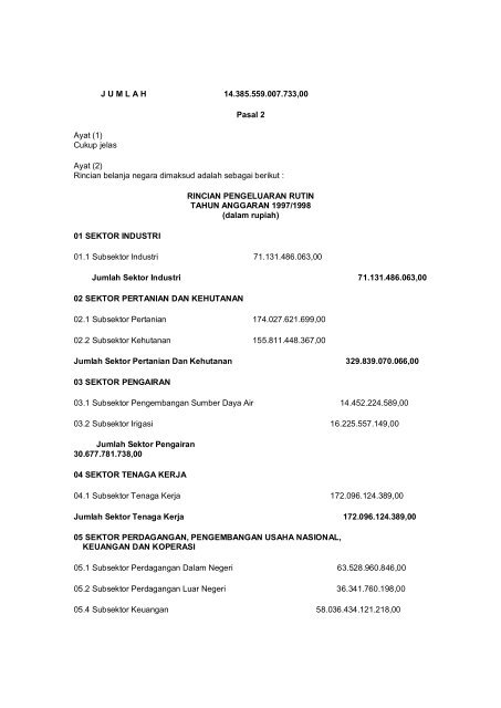 undang-undang republik indonesia nomor 33 tahun 1999 tentang ...