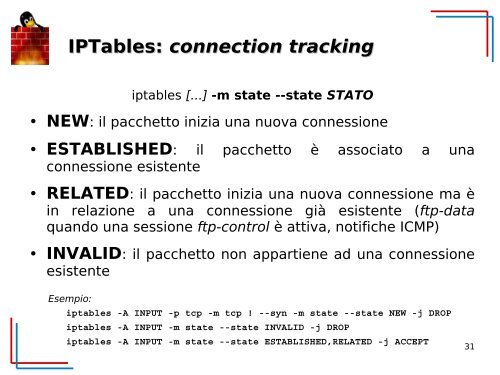 IPTables: Catene - democritos