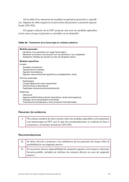 Guía de Práctica Clínica sobre Cuidados Paliativos - Cedepap TV