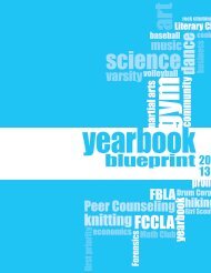 Yearbook Blueprint here - Walsworth Yearbooks