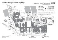 a map of BRI - Bradford Teaching Hospitals NHS Foundation Trust