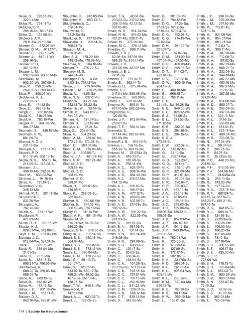 Author Index - Society for Neuroscience