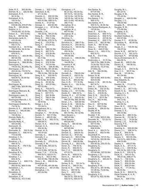 Author Index - Society for Neuroscience