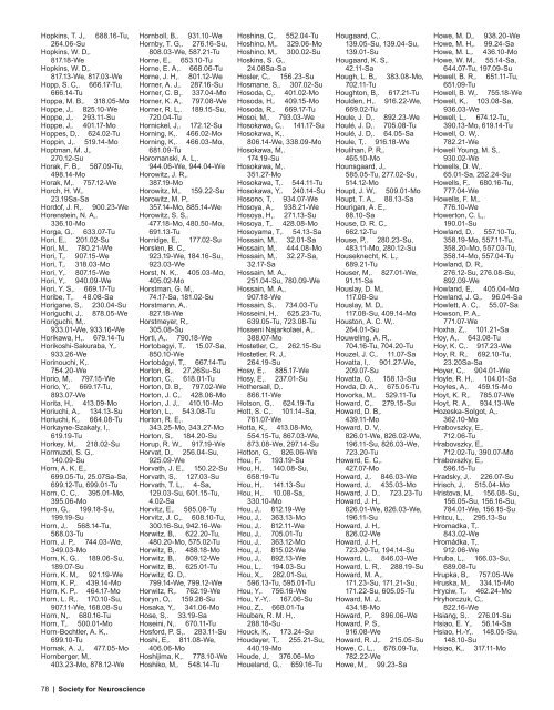 Author Index - Society for Neuroscience