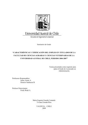 tesis word lista - CyberTesis UACh - Universidad Austral de Chile