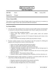 GREAT CLIPS ACADEMY FOR HAIR AGENDA - Phoenix Great Clips