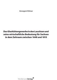 Das GlashÃƒÂ¼ttengewerbe in den Lausitzen und seine wirtschaftliche ...