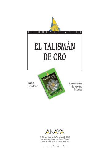 El TalismÃ¡n de Oro - Anaya Infantil y Juvenil