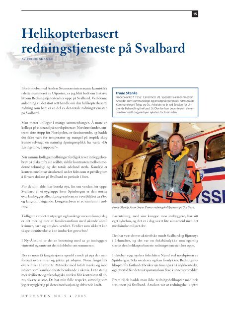 5. utgave av Utposten 2005 (PDF-format)