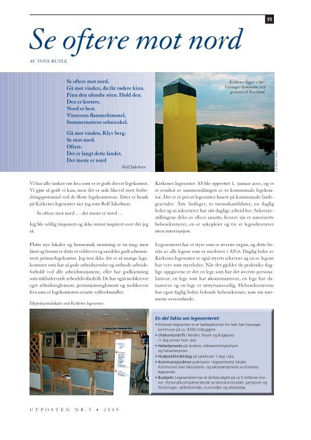 5. utgave av Utposten 2005 (PDF-format)