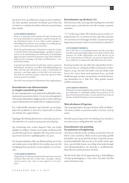 5. utgave av Utposten 2005 (PDF-format)