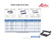 Kwikee Single Series Steps