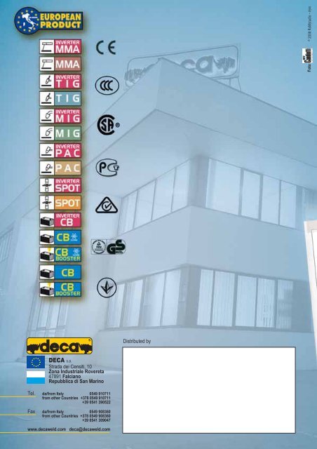 Catalog 2008 - Tecnica Industriale S.r.l.