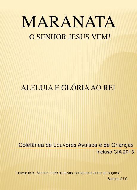 Chora Que a Vitória Vem, PDF, Josué