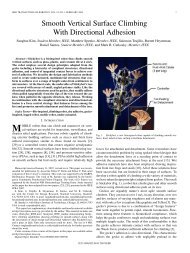 ieee transactions on robotics, vol. 24, no. 1 - Biomimetics and ...