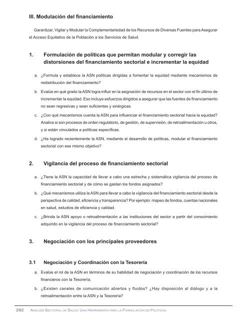 Analisis del Sector Salud - Herramienta para viabilizar la - Centro de ...