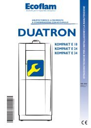 Manuale Duatron k Installatore - Elco Ecoflam