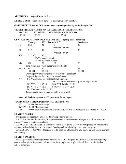 CCL Handbook - St. Charles Preparatory School