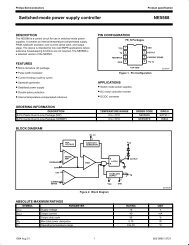 NE5568 Switched-mode power supply controller - Komponenten