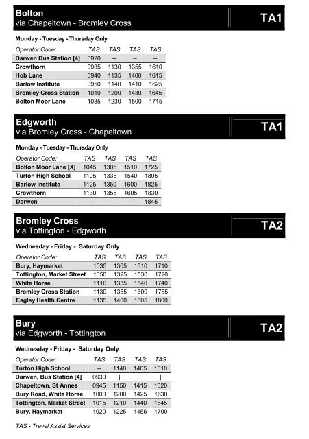 Rural Services - Blackburn with Darwen Borough Council