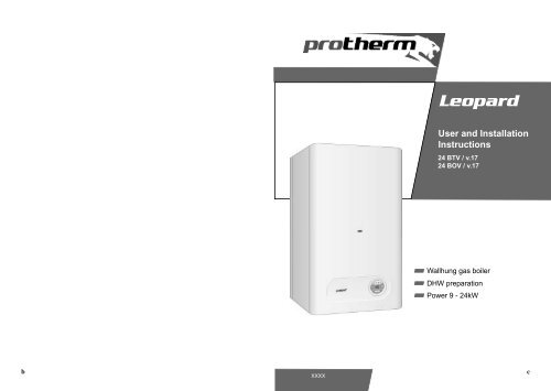 Protherm-Leopard-24-BTV-Installation-Manual